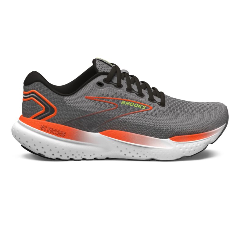 BROOKS Glycerin21 GREY/MANDARIN