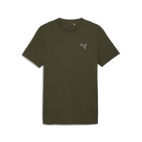 Unsere PUMA BETTER ESSENTIALS DARKOLIVE Essentials sind jetzt noch besser und umweltfreundlicher dank der Better Essentials Kollektion. Dieses T-Shirt besteht aus recycelten Materialien ? ein Schritt in eine bessere Zukunft.