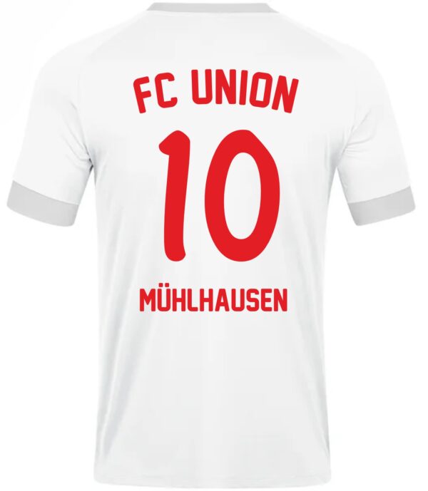 Union Mühlhausen Pixel Trikot Weiß – Bild 2