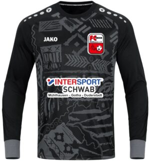 Union Mühlhausen Tropicana Torwarttrikot Schwarz