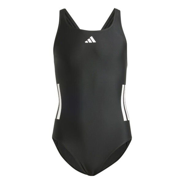 ADIDAS 3S BLD SWIMSUIT BLACK/WHITE – Bild 2