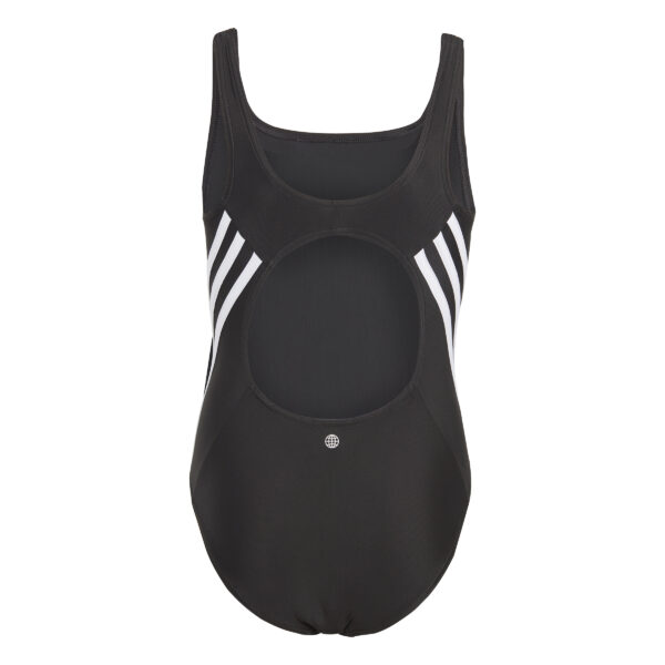ADIDAS 3S SWIMSUIT BLACK/WHITE – Bild 4