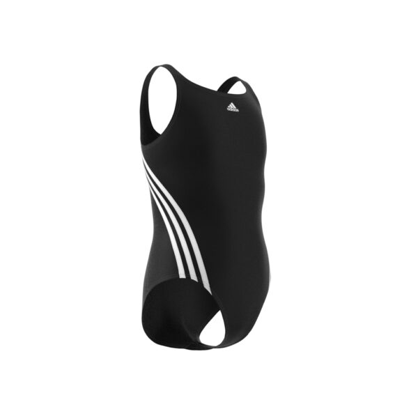 ADIDAS 3S SWIMSUIT BLACK/WHITE – Bild 8