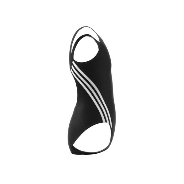 ADIDAS 3S SWIMSUIT BLACK/WHITE – Bild 9