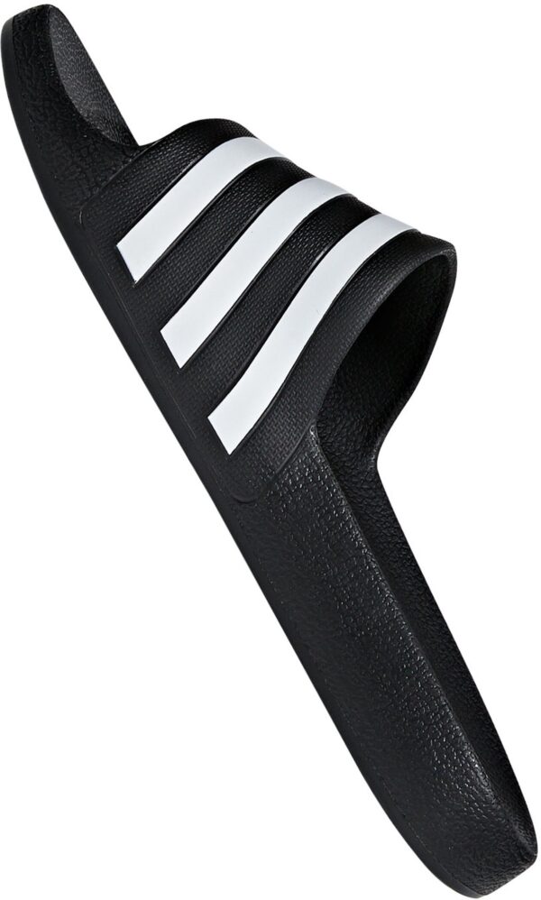 ADIDAS ADILETTE AQUA CBLACK/FTWWHT/CBLACK – Bild 2