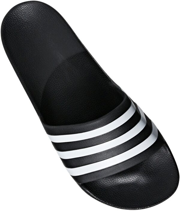 ADIDAS ADILETTE AQUA CBLACK/FTWWHT/CBLACK – Bild 4