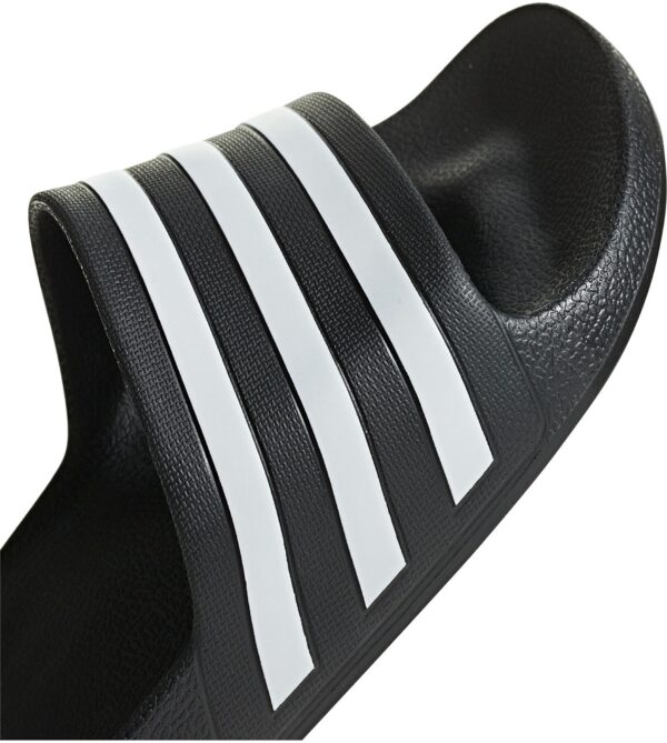 ADIDAS ADILETTE AQUA CBLACK/FTWWHT/CBLACK – Bild 5