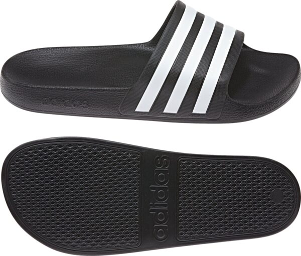 ADIDAS ADILETTE AQUA CBLACK/FTWWHT/CBLACK – Bild 9
