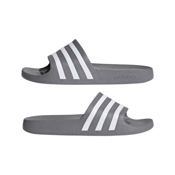 ADIDAS ADILETTE AQUA GRETHR/FTWWHT/GRETHR – Bild 7