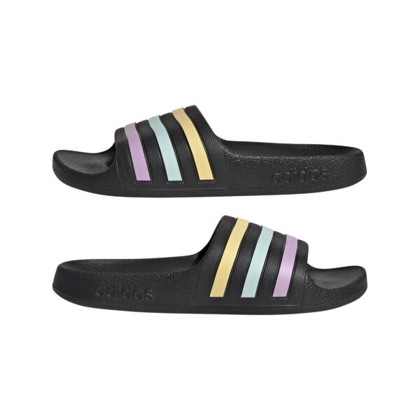 ADIDAS ADILETTE AQUA K CBLACK/ORGTIN/HALMIN – Bild 10