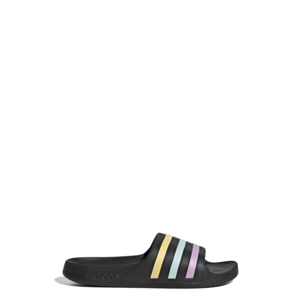 ADIDAS ADILETTE AQUA K CBLACK/ORGTIN/HALMIN – Bild 2