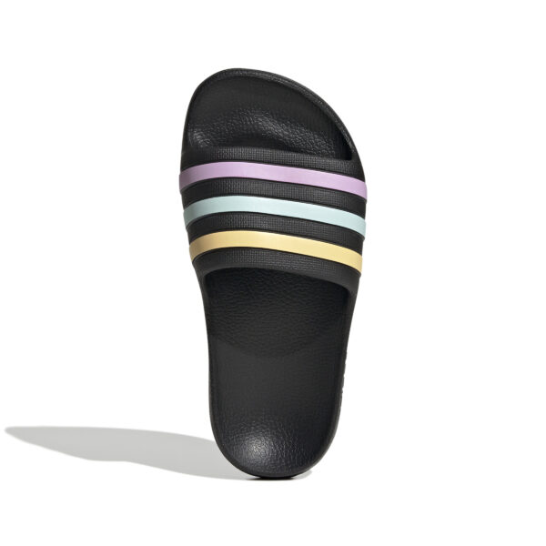 ADIDAS ADILETTE AQUA K CBLACK/ORGTIN/HALMIN – Bild 3