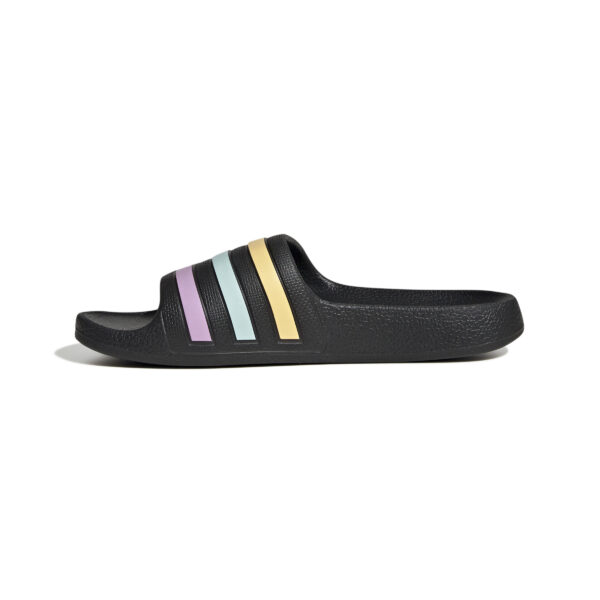 ADIDAS ADILETTE AQUA K CBLACK/ORGTIN/HALMIN – Bild 5