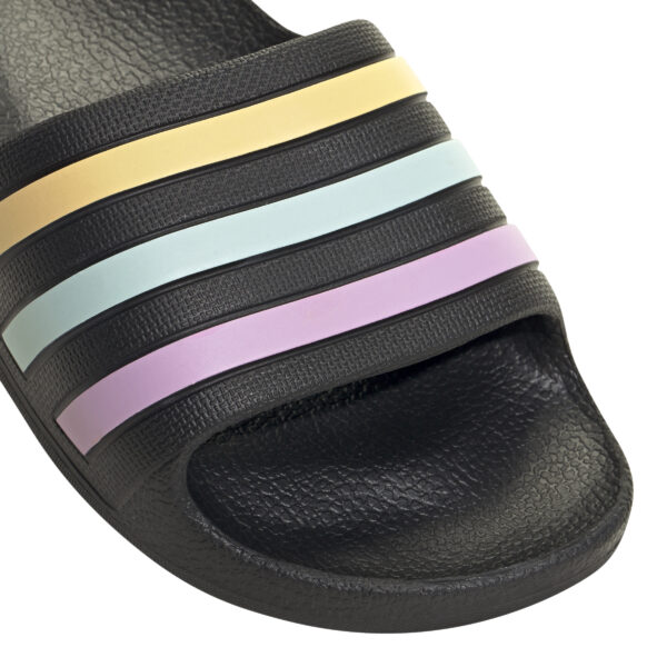 ADIDAS ADILETTE AQUA K CBLACK/ORGTIN/HALMIN – Bild 8