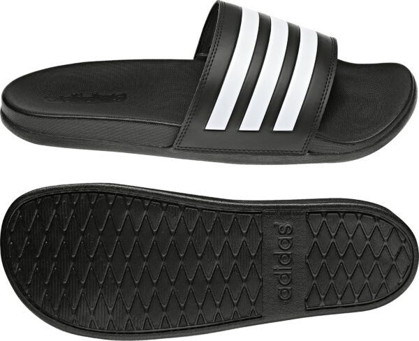 ADIDAS ADILETTE COMFORT CBLACK/FTWWHT/CBLACK – Bild 4
