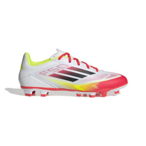 ADIDAS F50 CLUB FG/MG FTWWHT/CBLACK/SYELLO