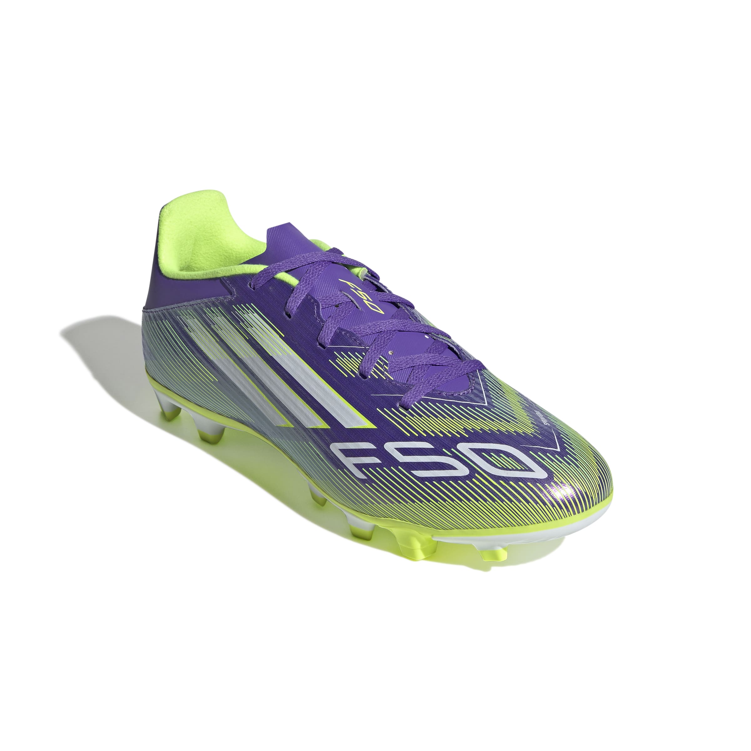 ADIDAS F50 CLUB FG/MG PURRUS/FTWWHT/LUCLEM – Bild 5