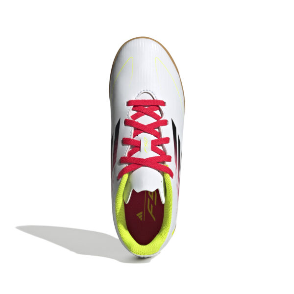 ADIDAS F50 CLUB IN J FTWWHT/CBLACK/SYELLO – Bild 2