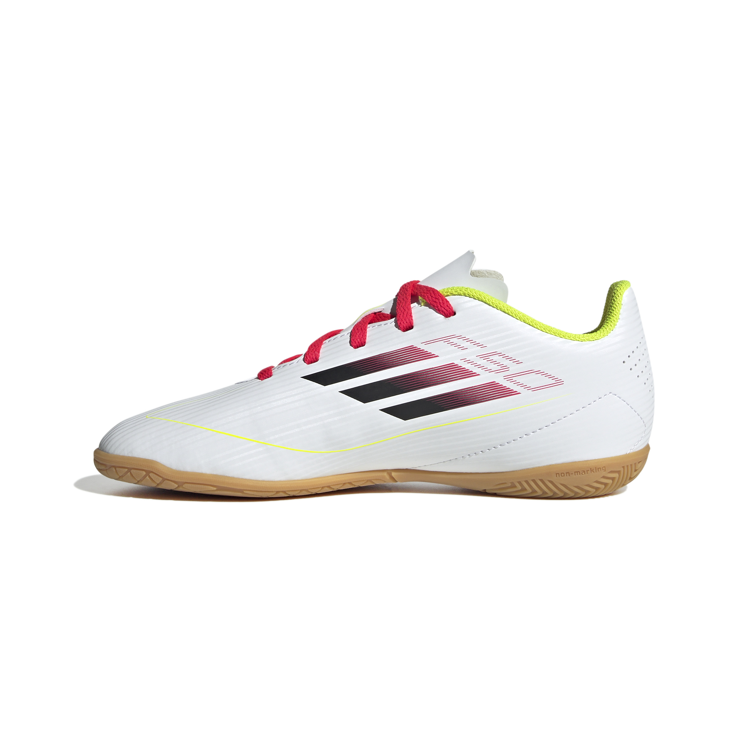 ADIDAS F50 CLUB IN J FTWWHT/CBLACK/SYELLO – Bild 4