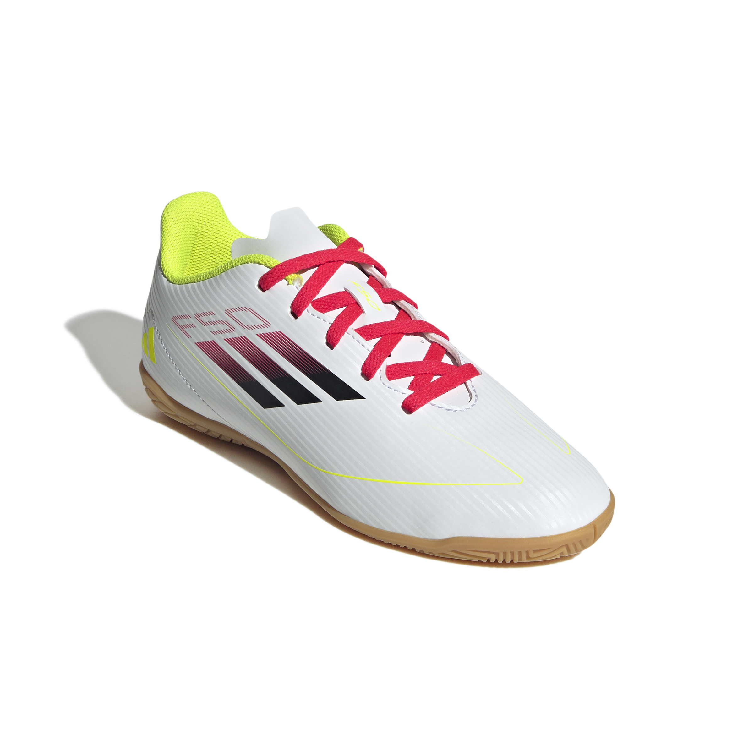 ADIDAS F50 CLUB IN J FTWWHT/CBLACK/SYELLO – Bild 5