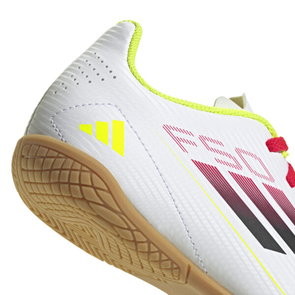 ADIDAS F50 CLUB IN J FTWWHT/CBLACK/SYELLO – Bild 8