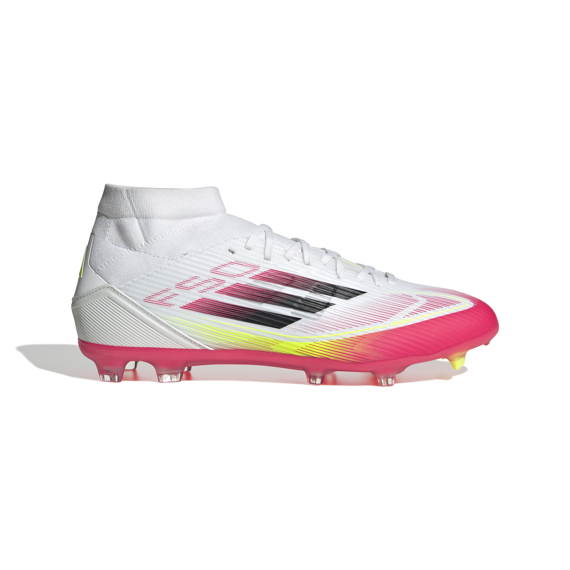 ADIDAS F50 LEAGUE FG/MG MID FTWWHT/CBLACK/SYELLO