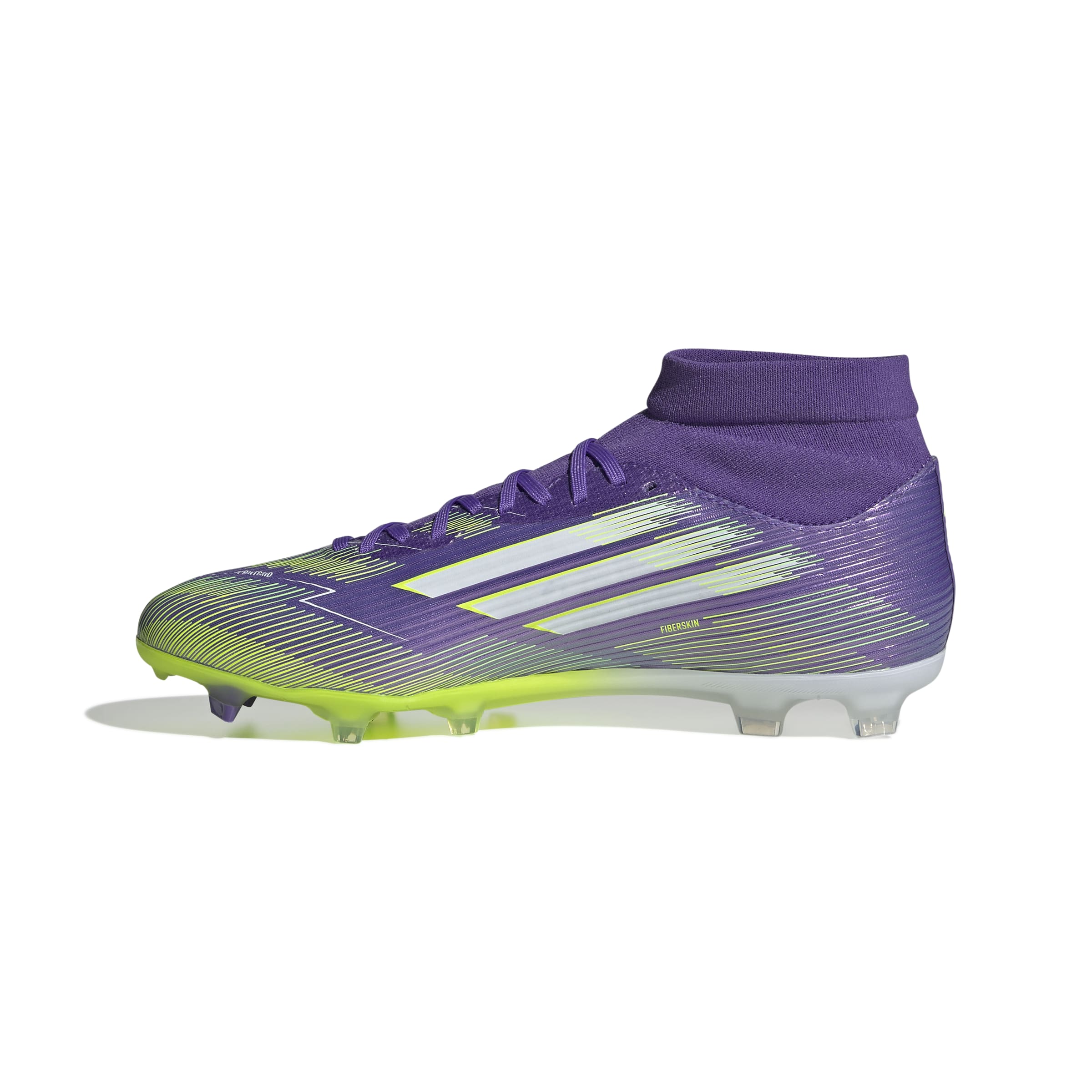 ADIDAS F50 LEAGUE MID FG/MG PURRUS/FTWWHT/LUCLEM – Bild 4
