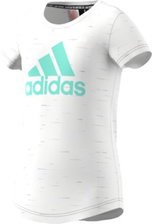 ADIDAS JG A MHE TEE WHTMEL/CLEMIN
