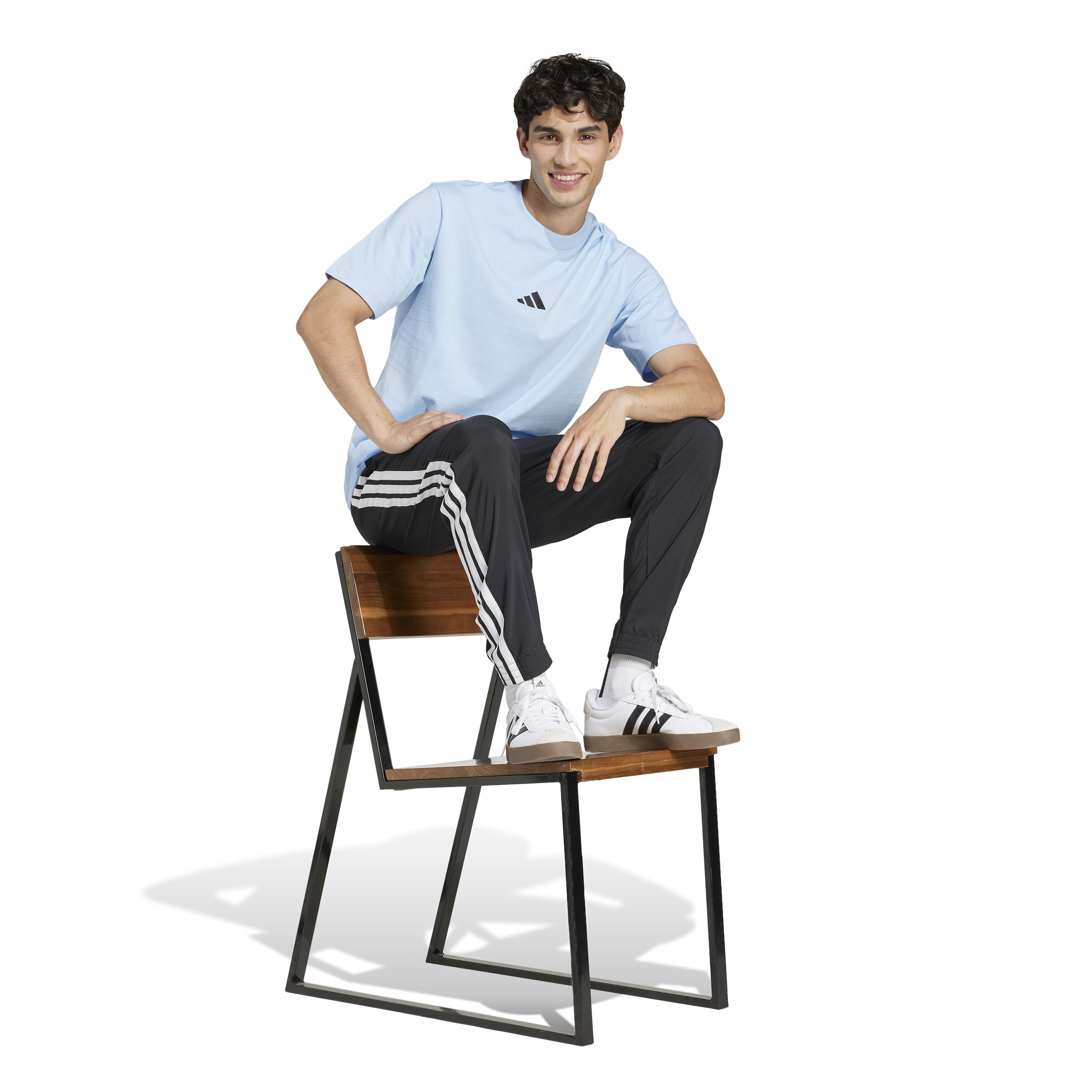 ADIDAS M 3S WV TC PT BLACK/WHITE – Bild 4