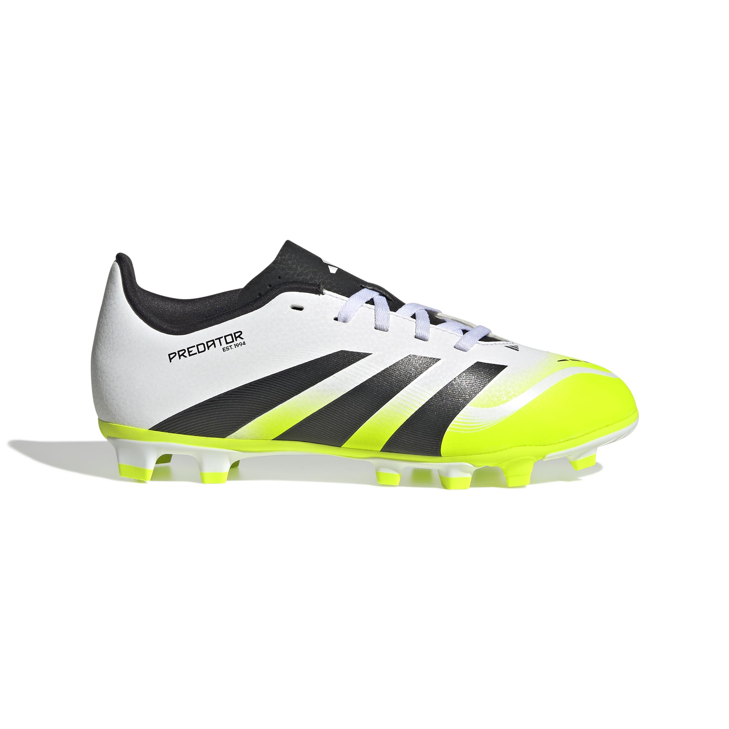 ADIDAS PREDATOR CLUB FG/MG J FTWWHT/CBLACK/LUCLEM
