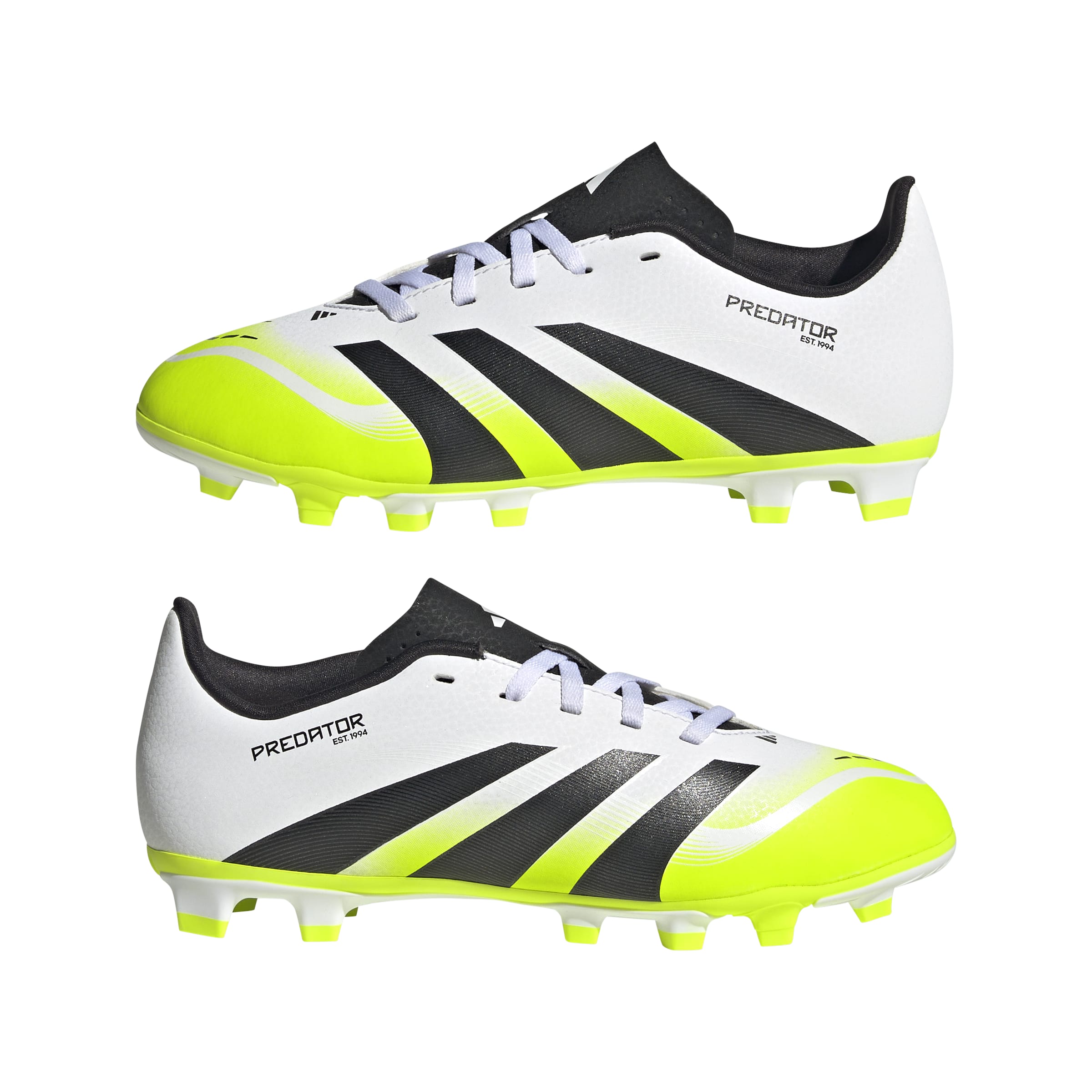 ADIDAS PREDATOR CLUB FG/MG J FTWWHT/CBLACK/LUCLEM – Bild 9