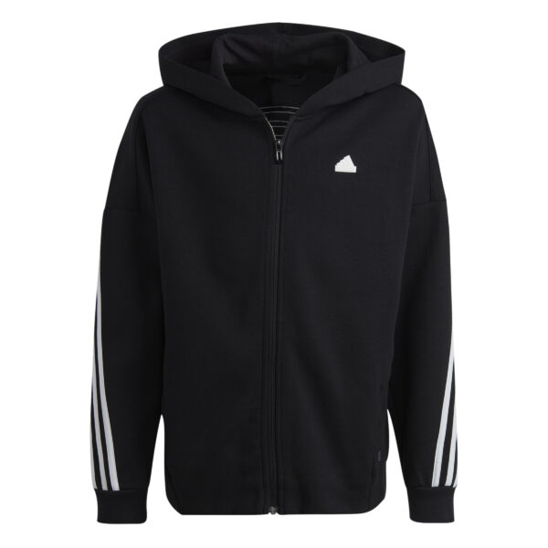 ADIDAS U FI 3S FZ HD BLACK/WHITE – Bild 4