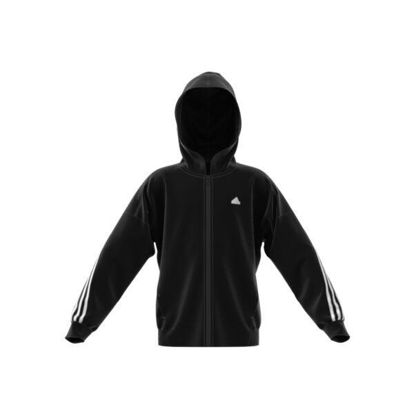 ADIDAS U FI 3S FZ HD BLACK/WHITE – Bild 6
