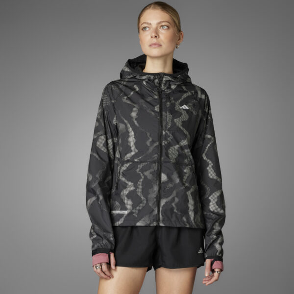 ADIDAS ULT PREM JKT BLACK/REFSIL – Bild 8
