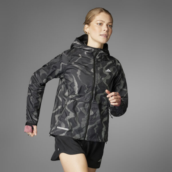 ADIDAS ULT PREM JKT BLACK/REFSIL – Bild 9