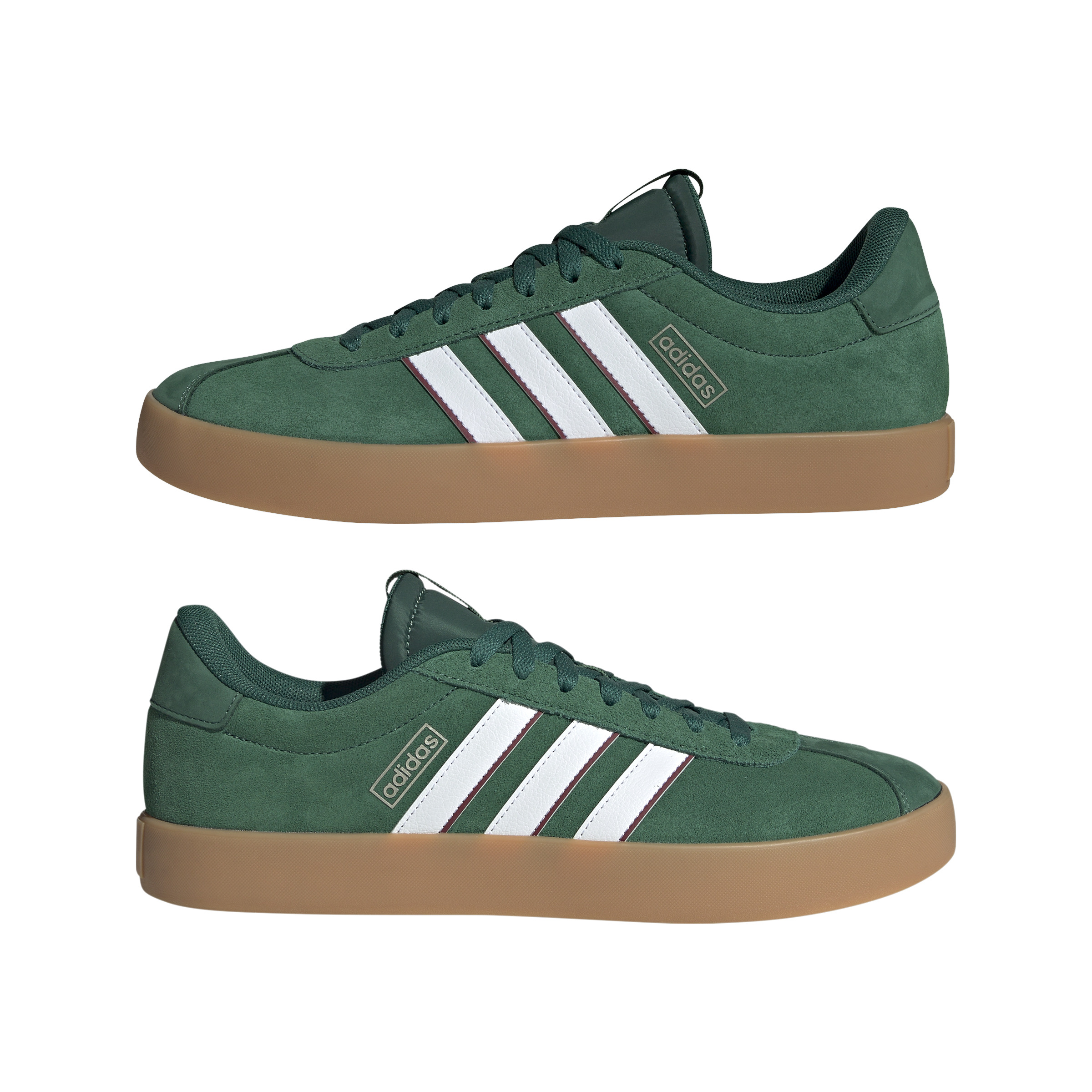 ADIDAS VL COURT 3.0 DRKGRN/FTWWHT/CBURGU – Bild 9
