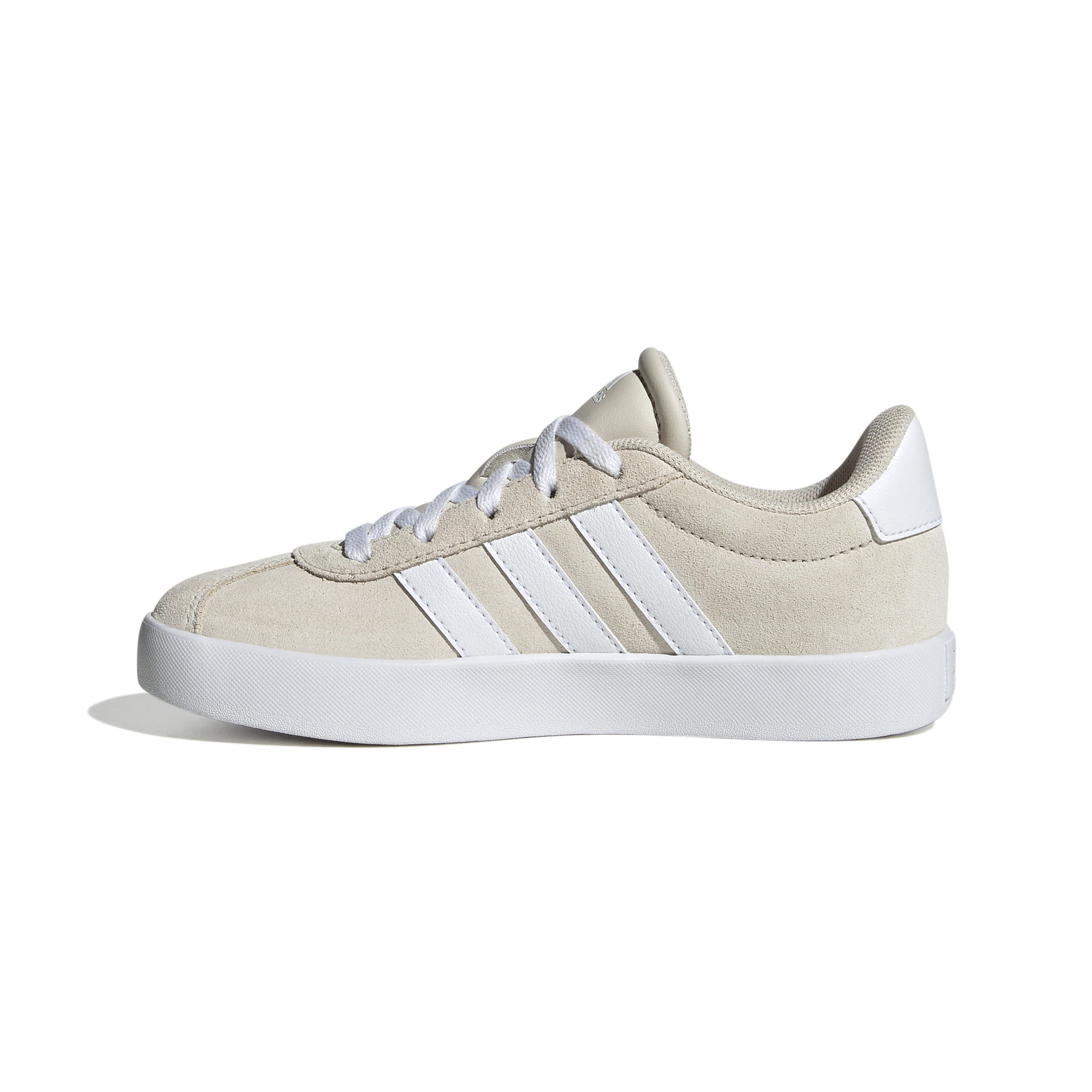 ADIDAS VL COURT 3.0 K ALUMIN/FTWWHT/ALUMIN – Bild 4