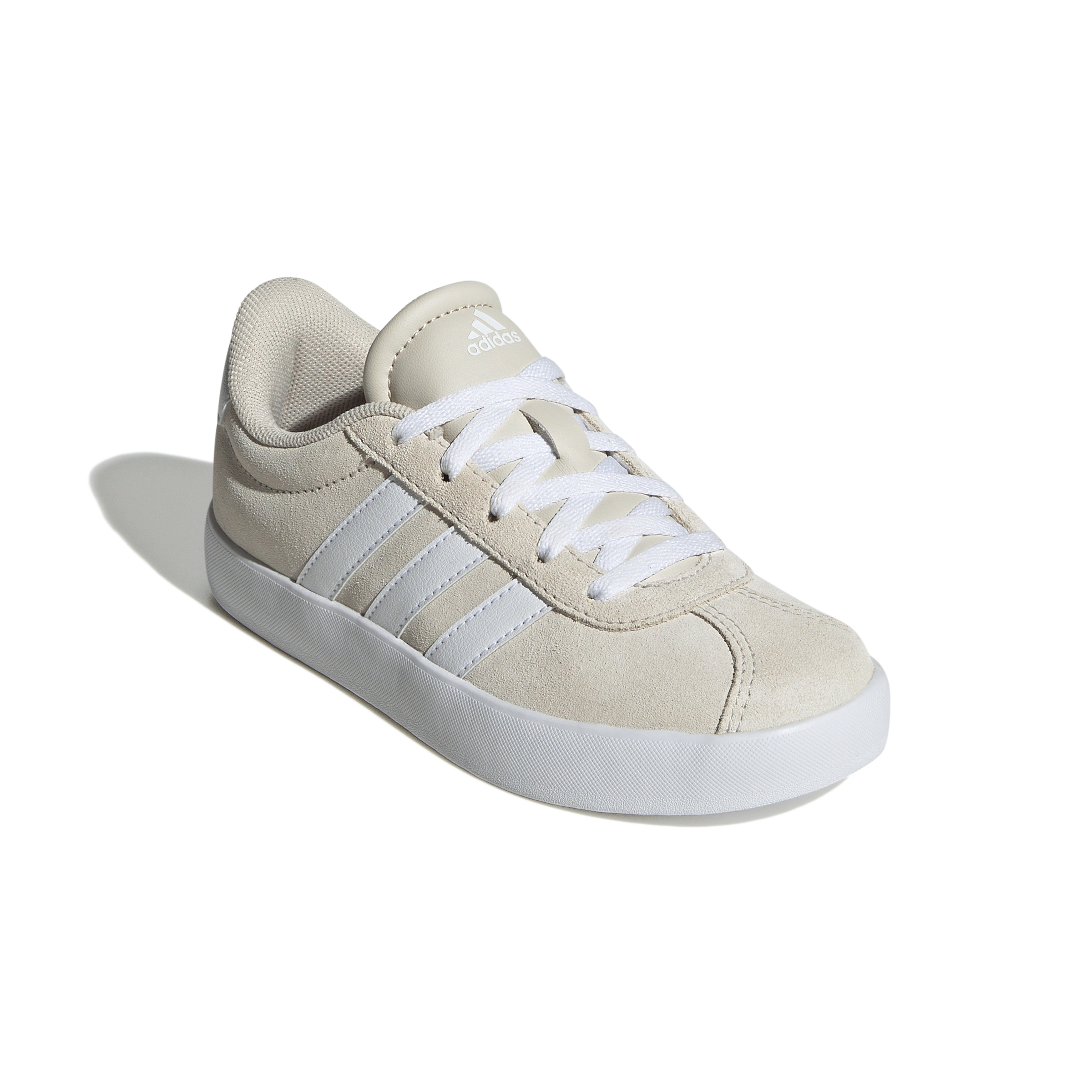 ADIDAS VL COURT 3.0 K ALUMIN/FTWWHT/ALUMIN – Bild 5