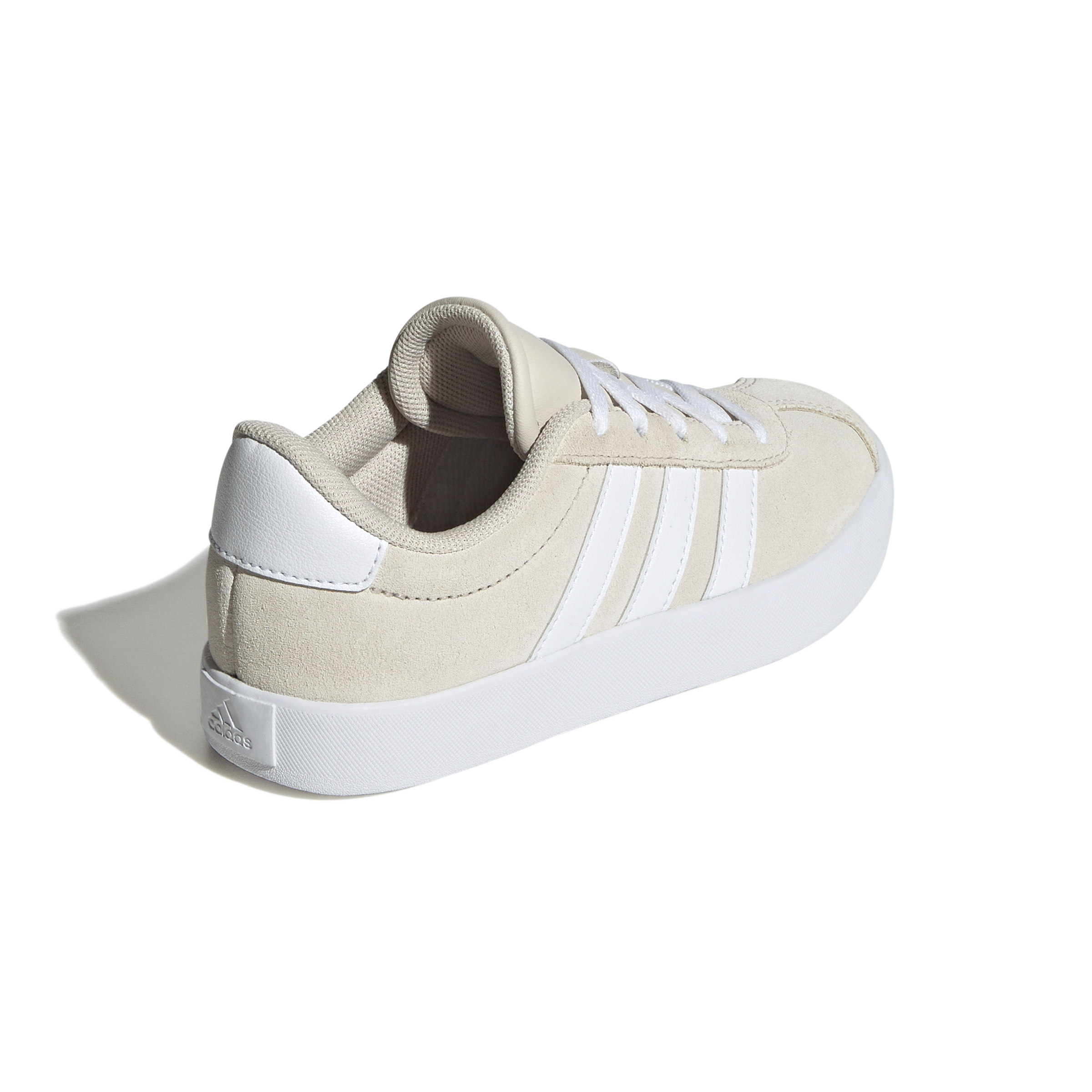 ADIDAS VL COURT 3.0 K ALUMIN/FTWWHT/ALUMIN – Bild 6