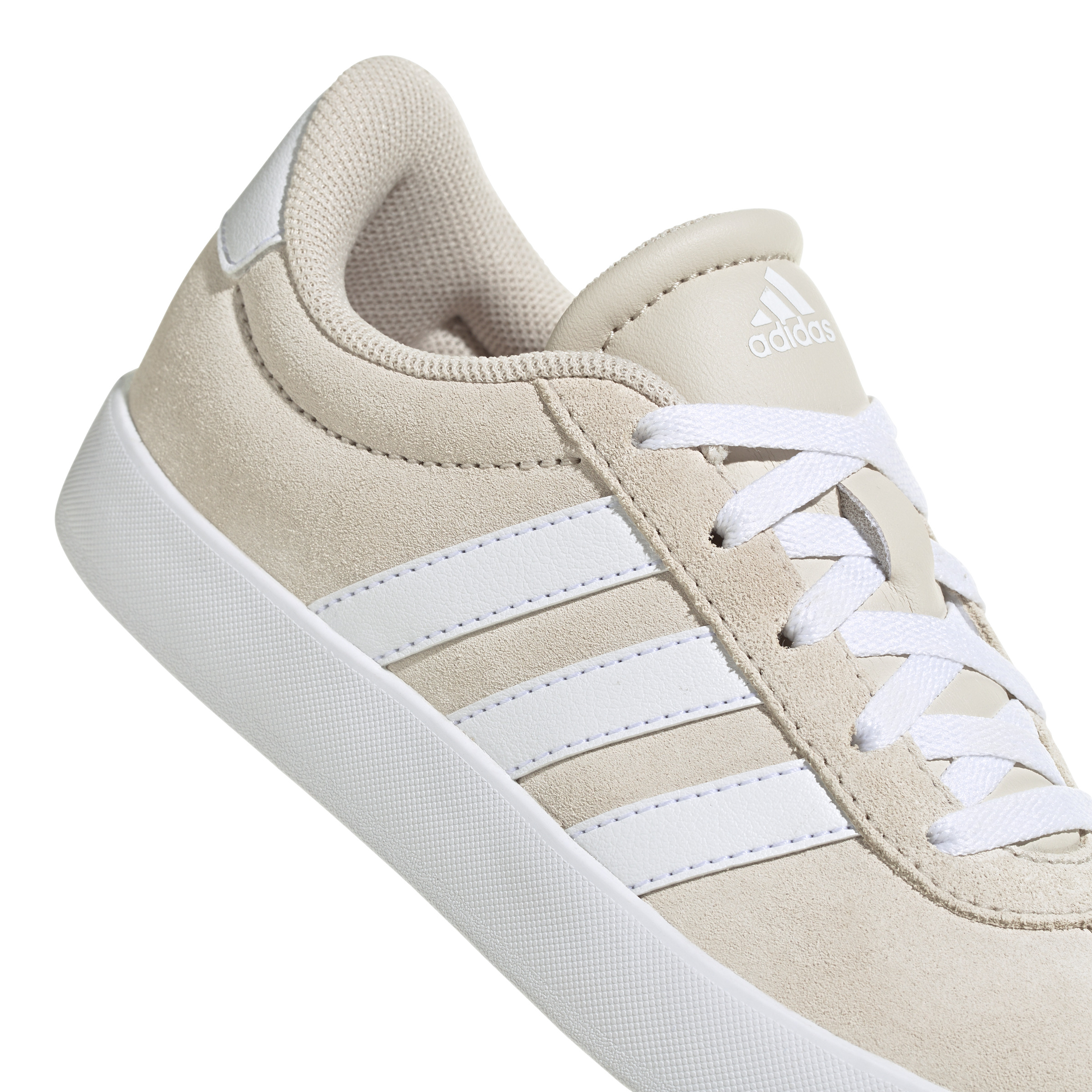ADIDAS VL COURT 3.0 K ALUMIN/FTWWHT/ALUMIN – Bild 8