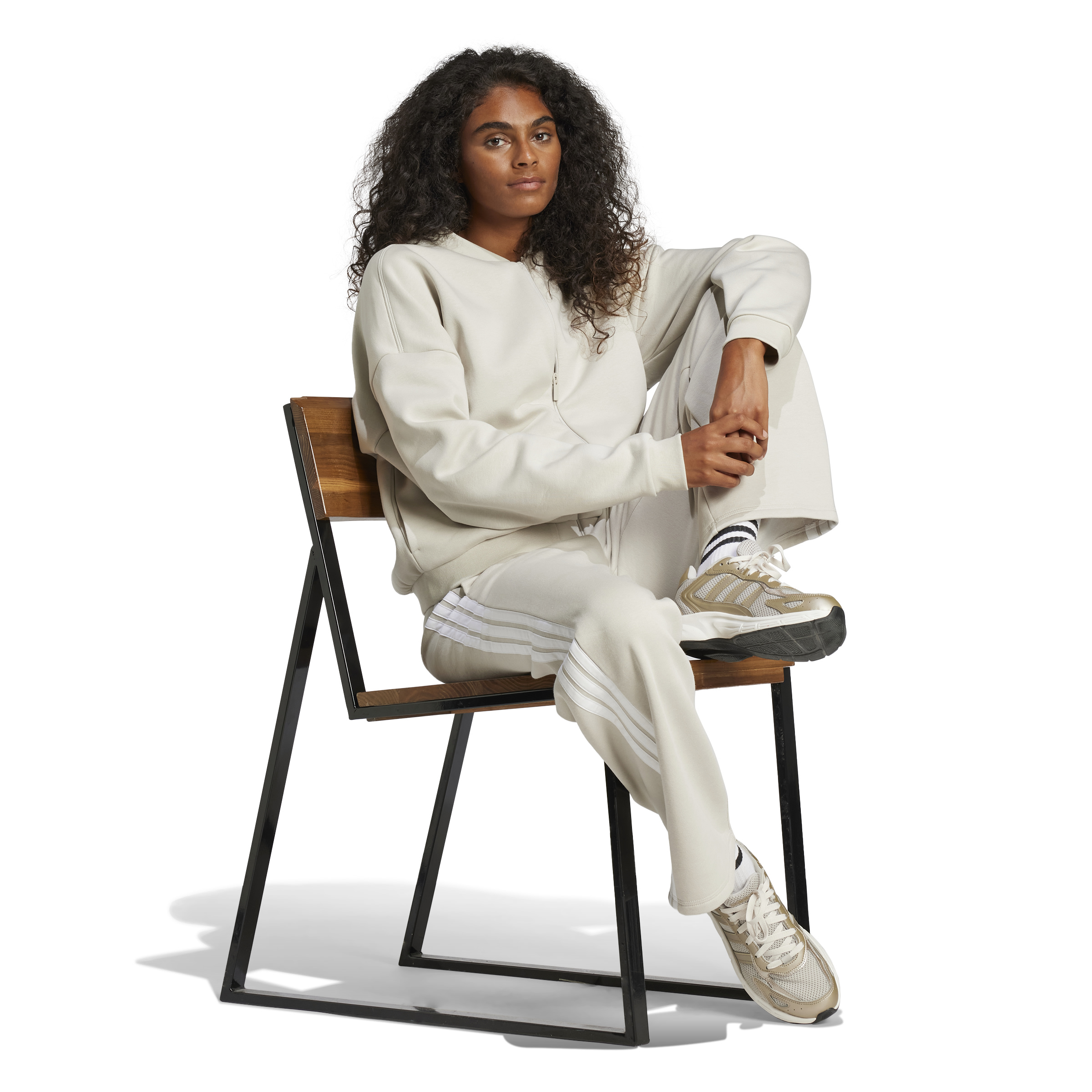 ADIDAS W 3S FL OH PT WONALU/WHITE – Bild 4