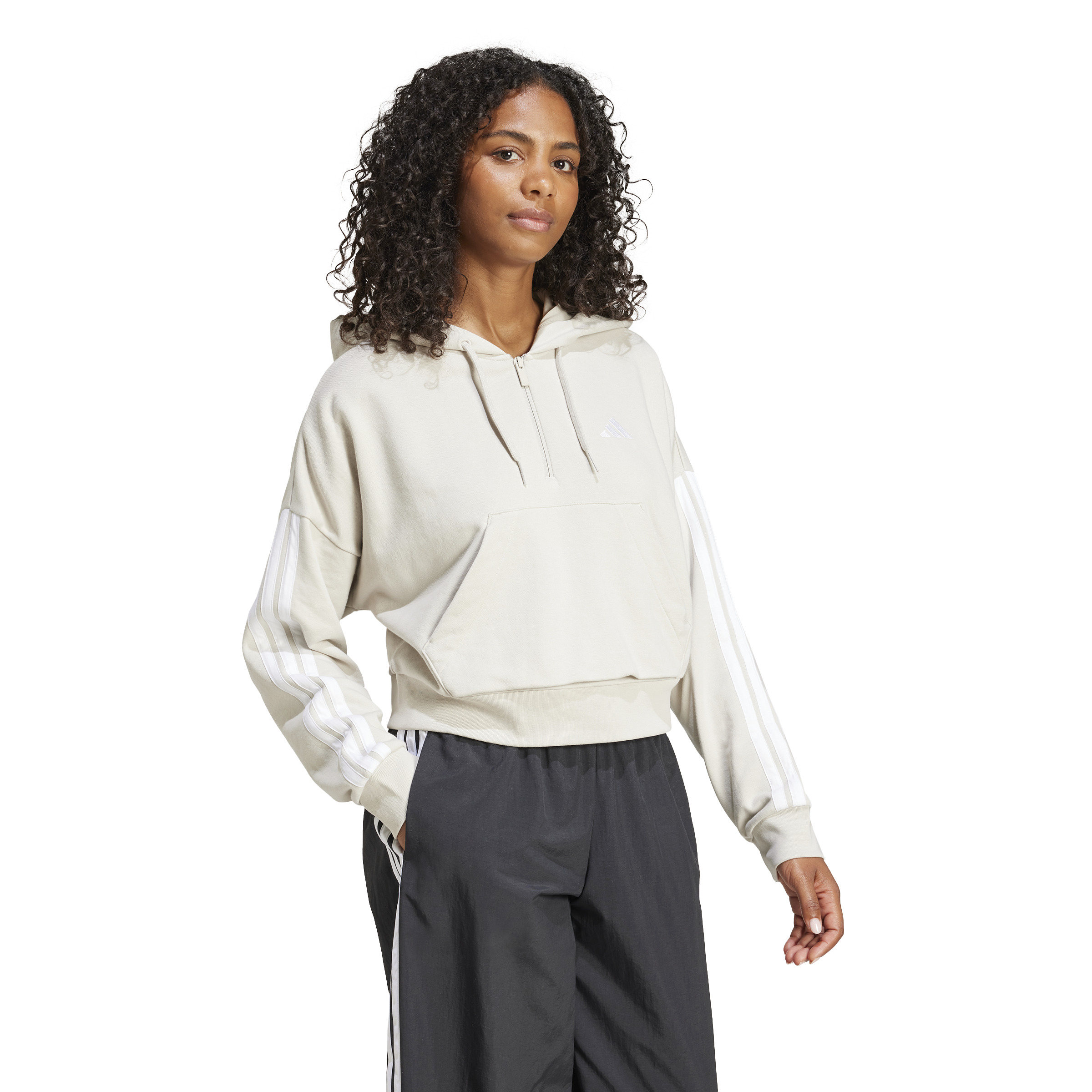 ADIDAS W 3S FT QZ HD WONALU/WHITE – Bild 5