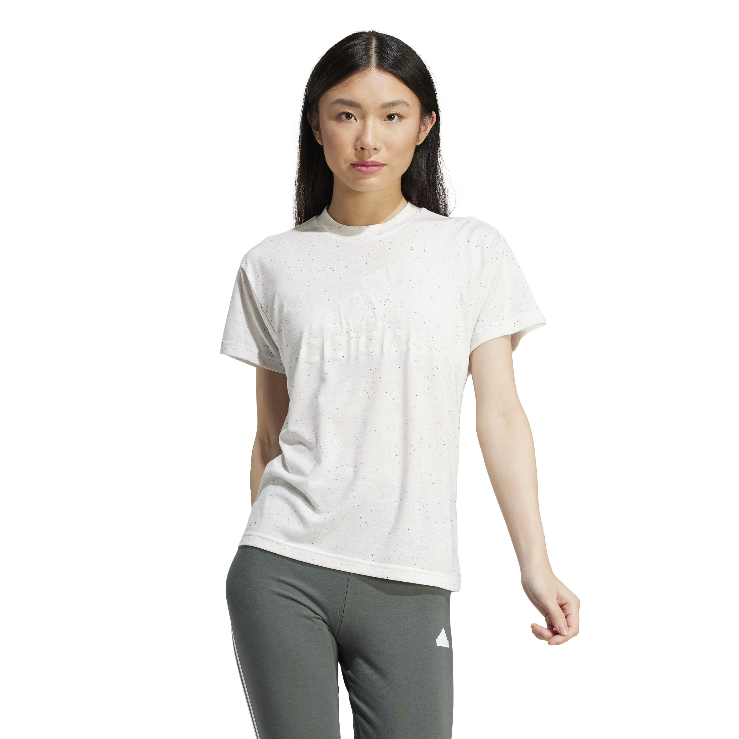 ADIDAS W WINRS 3.0 TEE WHTMEL/WHITE – Bild 2