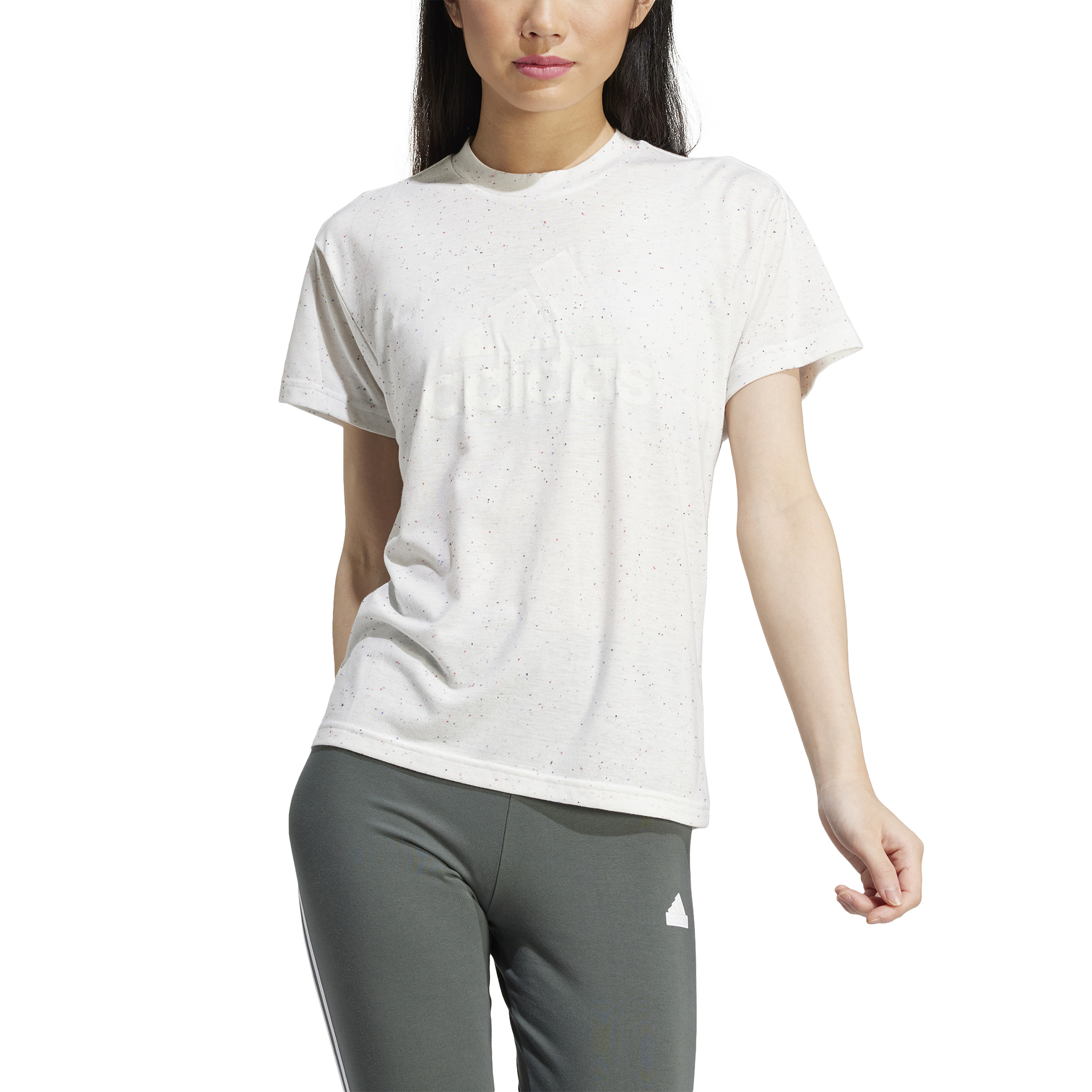 ADIDAS W WINRS 3.0 TEE WHTMEL/WHITE – Bild 3