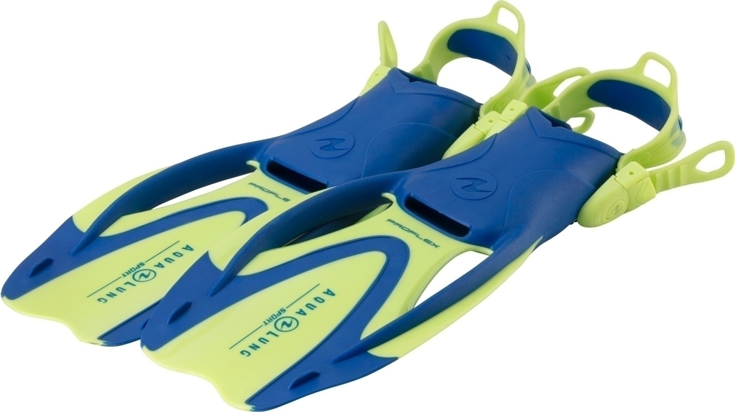 AQUA LUNG SPORT ZINGER JR BRIGHT GREEN LIGHT BLUE