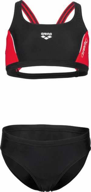 ARENA G THRICE JR TWO PIECES R BLACK-ANGURIA-WHITE