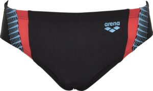 ARENA M THREEFOLD BRIEF BLACK-BLACK-ANGURIA