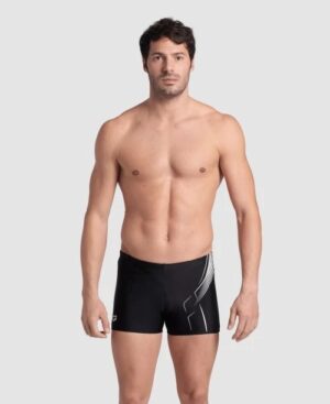 ARENA MEN'S ARENA DIVE SWIM SHORT BLACK-WHITE