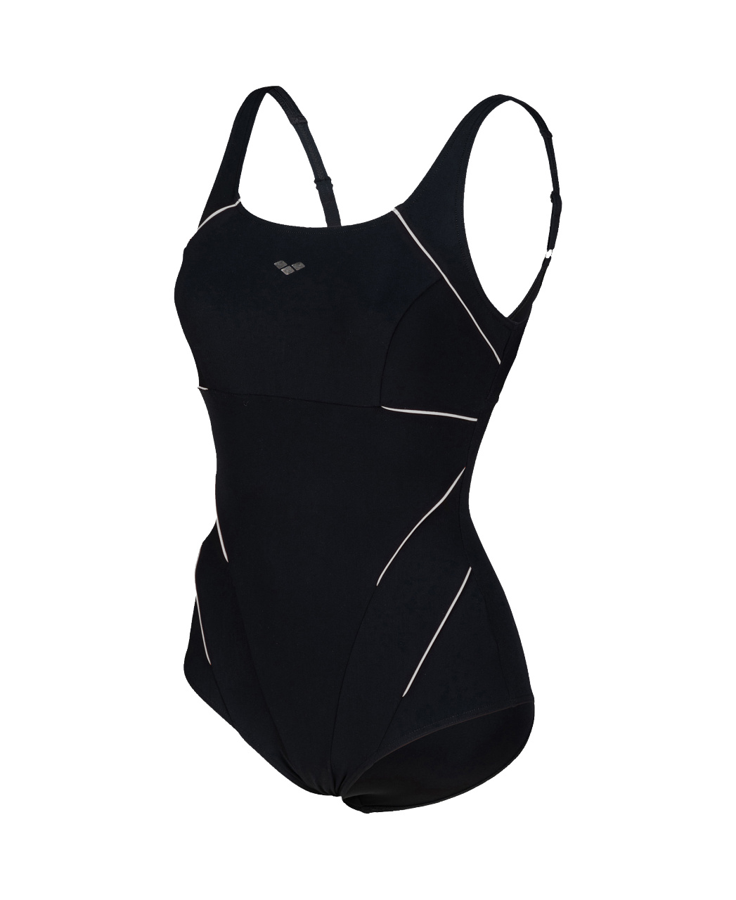 ARENA W JEWEL ONE PIECE LOW C CUP R BLACK-WHITE – Bild 3