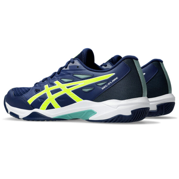Asics GEL-FLARE BLUE EXPANSE/SAFETY YELLOW – Bild 7
